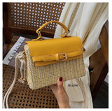 Chic and Timeless: Vintage Straw Beach Bags for Women - Julie bags