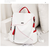 Secure and Stylish: Soft Leather Women's Backpack - Julie bags