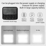 Illuminate Your Beauty: Large Capacity Cosmetic Bag with LED Mirror - Julie bags