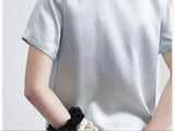 Pure Silk Hair Scrunchies: Luxurious Ponytail Holders (5 Pieces)