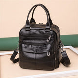 Durable Leather Women's Backpack for Everyday Use - Julie bags