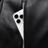 Elegance in Motion: Genuine Leather Women's Backpack - Julie bags