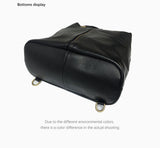 Vintage Genuine Leather Women's Backpack: Stylish Anti-Theft School Bag - Julie bags