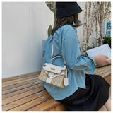 Vintage Woven Rattan Bag - Julie bags