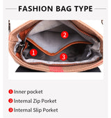 Classic Leather Backpack: Spacious Elegance - Julie bags