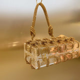 Exquisite Elegance: Designer Woven Diamonds Shoulder Bag - Julie bags