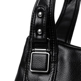 Luxury in Every Detail: Genuine Leather Women's Bucket Bag - Julie bags