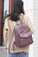 Enhance your day's experience with this Leather Backpack - Julie bags