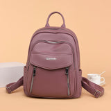 Enhance your day's experience with this Leather Backpack - Julie bags