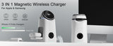 3-in-1 Magnetic Wireless Charging Station for iPhone, AirPods & Smart Watch