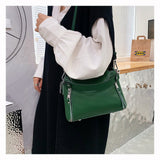 Luxury Elegance: Genuine Leather Women's Handbag - Julie bags
