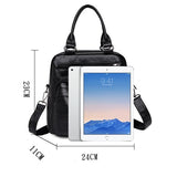 Durable Leather Women's Backpack for Everyday Use - Julie bags