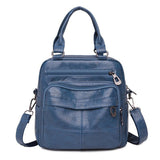 Durable Leather Women's Backpack for Everyday Use - Julie bags