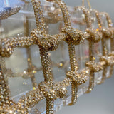 Exquisite Elegance: Designer Woven Diamonds Shoulder Bag - Julie bags