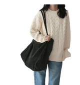 Fashion Corduroy Shoulder Bag freeshipping - Julie bags