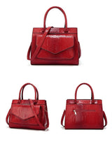 Elegant leather handbag