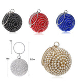 Ball Pearl clutch freeshipping - Julie bags