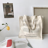 Story Canvas Shoulder Bag freeshipping - Julie bags