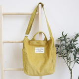 Corduroy Shoulder Bag freeshipping - Julie bags