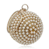 Ball Pearl clutch freeshipping - Julie bags
