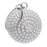 Ball Pearl clutch freeshipping - Julie bags