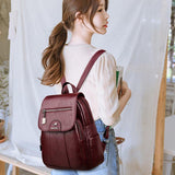 Luxury leather backpack freeshipping - Julie bags