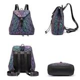 women backpack geometric & luminous color freeshipping - Julie bags