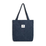 Corduroy Canvas Tote Handbag freeshipping - Julie bags