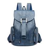 Mochila Leather Backpack freeshipping - Julie bags