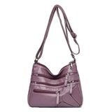 Leather Shoulder Bags Multi-Layer freeshipping - Julie bags