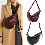 Half Moon Leather Chest Bag freeshipping - Julie bags
