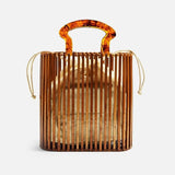 Luxury bamboo bag