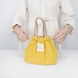 Drawstring Lunch Bag Corduroy