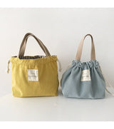 Drawstring Lunch Bag Corduroy