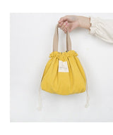 Drawstring Lunch Bag Corduroy