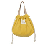 Drawstring Lunch Bag Corduroy