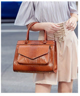 Elegant leather handbag