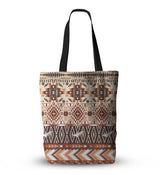 Turkish bohemian Ethnic Canvas Tote Bag