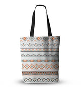 Turkish bohemian Ethnic Canvas Tote Bag