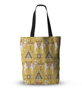 Turkish bohemian Ethnic Canvas Tote Bag