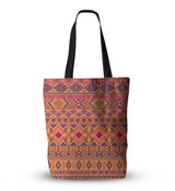 Turkish bohemian Ethnic Canvas Tote Bag