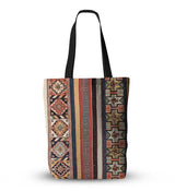 Turkish bohemian Ethnic Canvas Tote Bag