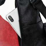 Women Backpack leather Anti Theft