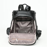 Women Backpack leather Anti Theft