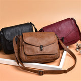 Vintage Soft Leather Shoulder Bags