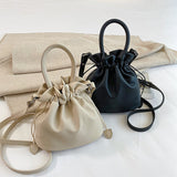 Trendy Mini Drawstring Bucket Bag