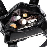 Luxury in Every Detail: Genuine Leather Women's Bucket Bag - Julie bags