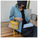 Vintage Woven Rattan Bag - Julie bags