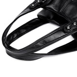 Luxury in Every Detail: Genuine Leather Women's Bucket Bag - Julie bags