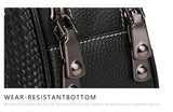 Knitted Series: Versatile Genuine leather Shoulder Bag - Julie bags